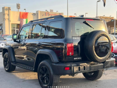 2023 GWM TANK 300 2.0 Litre Turbocharged 4-cylinder Petrol Engine Black SUV Full Option