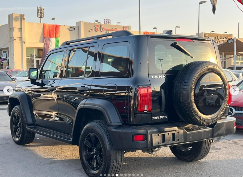 2023 GWM TANK 300 2.0 Litre Turbocharged 4-cylinder Petrol Engine Black SUV Full Option