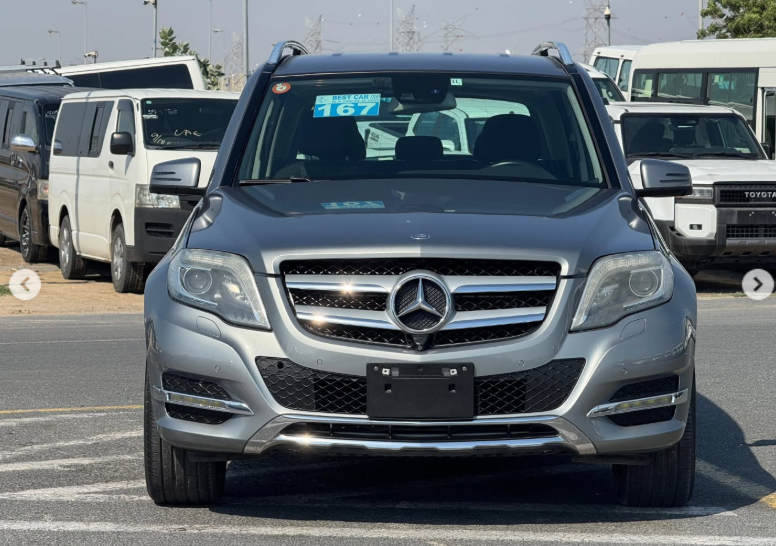2015 Mercedes-Benz GLK350 3.5 Liters V6 Petrol Engine Grey Luxury SUV Excellent Condition