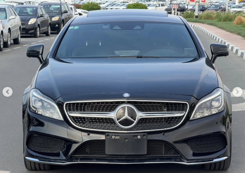 2016 Mercedes-Benz CLS 400 3.0-liter Twin-Turbocharged V6 Petrol Engine Black Grey Sedan
