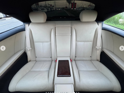 2012 Mercedes-Benz CL550 4MATIC 4.6 Litres Twin-Turbocharged V8 Engine White Beige Coupe