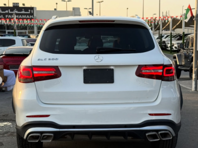2018 Mercedes-Benz GLC 300 2.0L inline-4 turbo Petrol Engine White Beige SUV American Specs