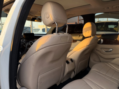 2018 Mercedes-Benz GLC 300 2.0L inline-4 turbo Petrol Engine White Beige SUV American Specs