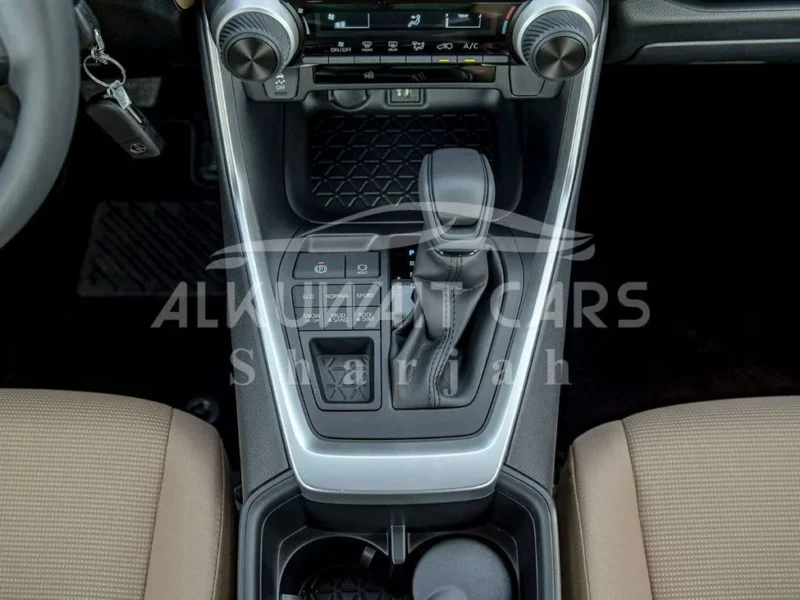 2023 Toyota RAV 4 2.5 Liters 4 Cylinders Hybrid Engine White Beige SUV Automatic GCC
