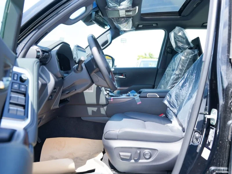 2026 Toyota Land Cruiser VXR 3.5 Litres V6 Twin-Turbocharged Petrol Engine Black SUV