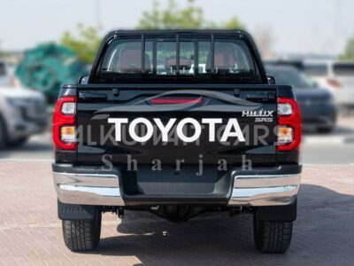 2023 Toyota Hilux Double Cab 2.7 Liters 4 Cylinders Petrol Engine Black Red Pickup Truck Manual