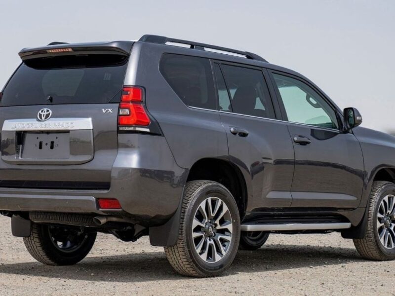 2023 Toyota Land Cruiser Prado VX 4.0 Litres 6 Cylinders Petrol Engine Grey Black SUV