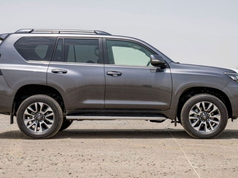 2023 Toyota Land Cruiser Prado VX 4.0 Litres 6 Cylinders Petrol Engine Grey Black SUV