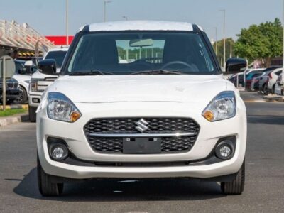 2024 Suzuki Swift GLX 1.2 Litres 4 Cylinders Petrol Engine White Black Hatchback Automatic