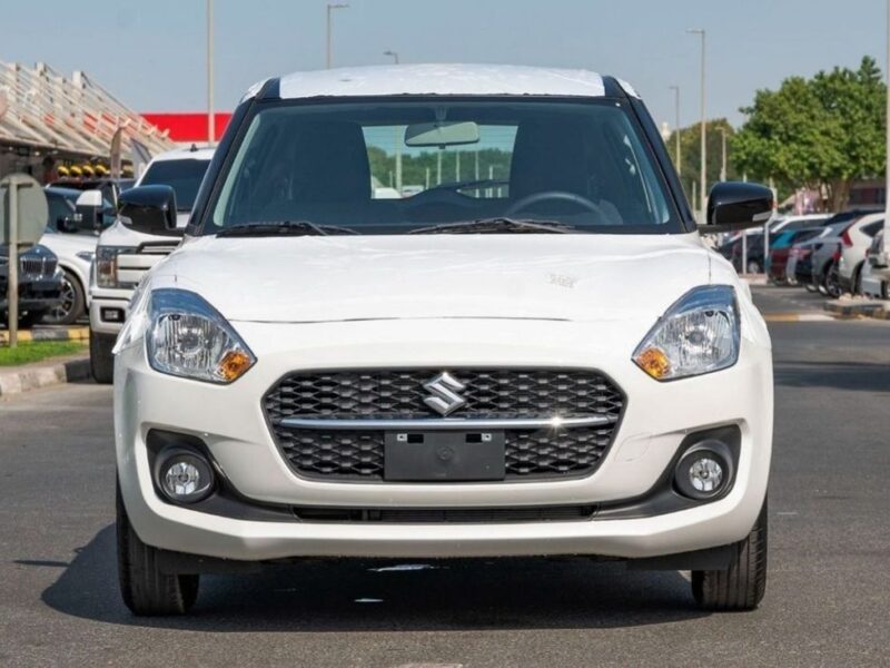 2024 Suzuki Swift GLX 1.2 Litres 4 Cylinders Petrol Engine White Black Hatchback Automatic
