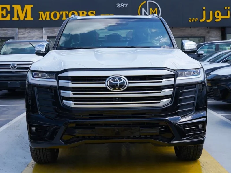 2026 Toyota Land Cruiser VXR 3.5 Litres V6 Twin-Turbocharged Petrol Engine Black SUV