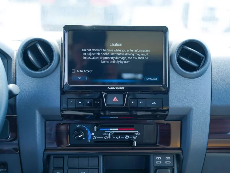 2026 Toyota Land Cruiser 70 Series 2.8L Turbo Diesel 4 Cylinders Engine White Grey SUV