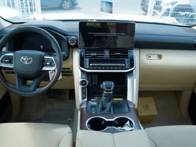 2026 Toyota Land Cruiser GXR 3.5 Litres V6 Twin-Turbocharged Petrol Engine Black Beige SUV