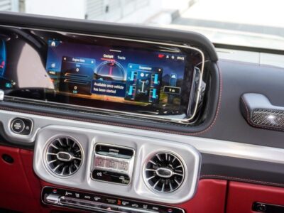 2025 Mercedes-Benz G 63 AMG 4.0-liter V8 twin-turbo Petrol Engine Green Red SUV