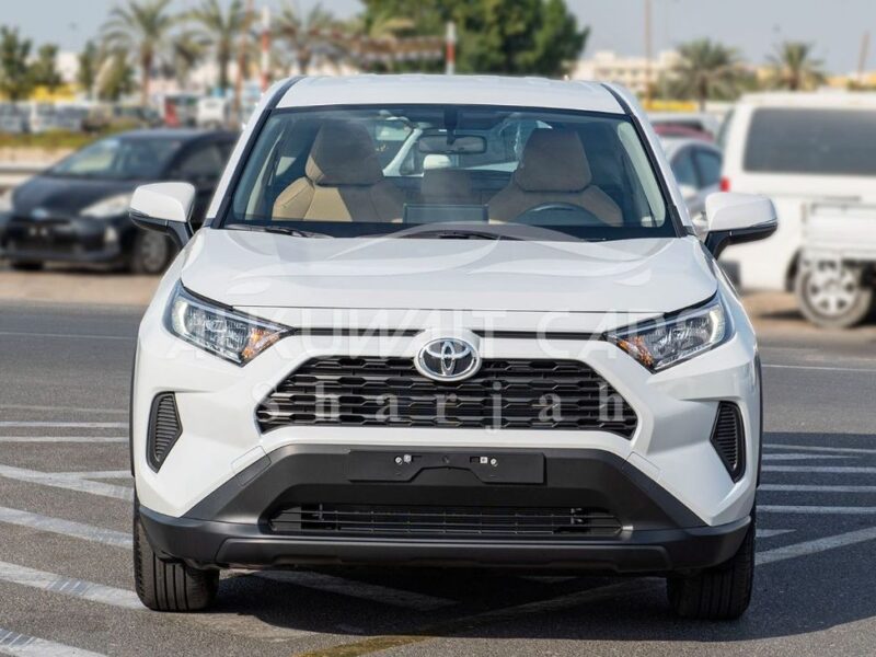 2023 Toyota RAV 4 2.5 Liters 4 Cylinders Hybrid Engine White Beige SUV Automatic GCC