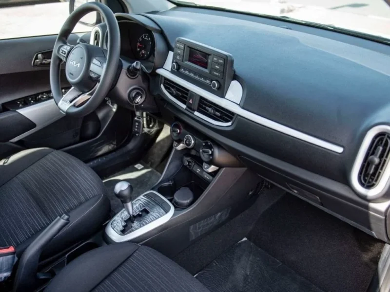 2023 Kia Picanto 1.2 Litres 4-cylinder Petrol Engine Black Hatchback Automatic