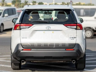 2023 Toyota RAV 4 2.5 Liters 4 Cylinders Hybrid Engine White Beige SUV Automatic GCC