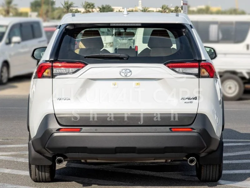 2023 Toyota RAV 4 2.5 Liters 4 Cylinders Hybrid Engine White Beige SUV Automatic GCC