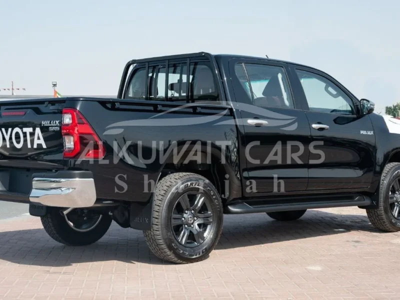 2023 Toyota Hilux Double Cab 2.7 Liters 4 Cylinders Petrol Engine Black Red Pickup Truck Manual