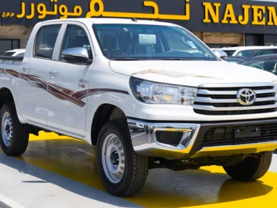 2026 Toyota Hilux 2.4 Litres D-4D Turbo Diesel White Burgundy Pickup Truck Manual