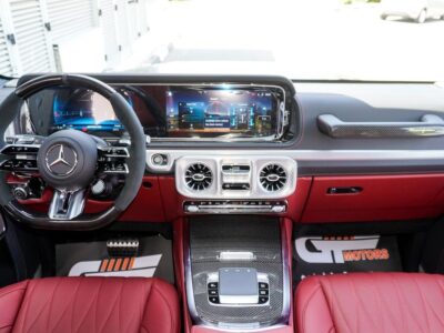 2025 Mercedes-Benz G 63 AMG 4.0-liter V8 twin-turbo Petrol Engine Green Red SUV