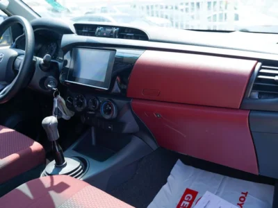 2026 Toyota Hilux 2.4 Litres D-4D Turbo Diesel White Burgundy Pickup Truck Manual