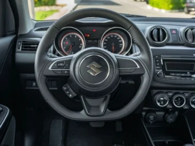 2024 Suzuki Swift GLX 1.2 Litres 4 Cylinders Petrol Engine White Black Hatchback Automatic