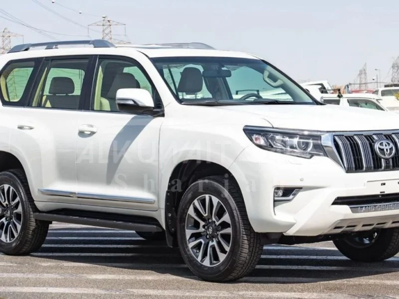 2023 Toyota Land Cruiser Prado VX 4.0 Litres 6 Cylinders Petrol Engine White Beige SUV