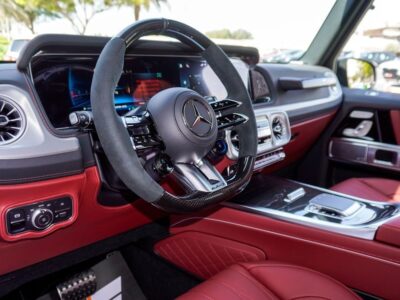 2025 Mercedes-Benz G 63 AMG 4.0-liter V8 twin-turbo Petrol Engine Green Red SUV