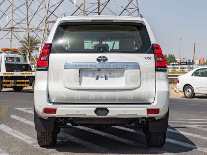 2023 Toyota Land Cruiser Prado VX 4.0 Litres 6 Cylinders Petrol Engine White Beige SUV