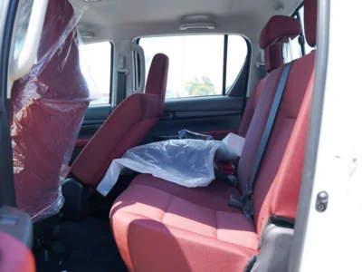 2026 Toyota Hilux 2.4 Litres D-4D Turbo Diesel White Burgundy Pickup Truck Manual