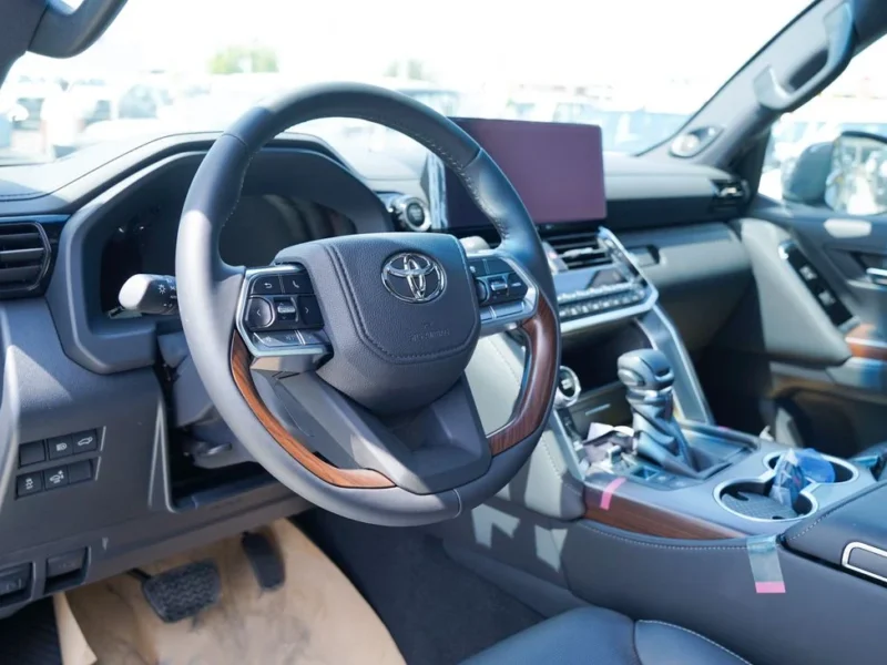 2026 Toyota Land Cruiser VXR 3.5 Litres V6 Twin-Turbocharged Petrol Engine Black SUV