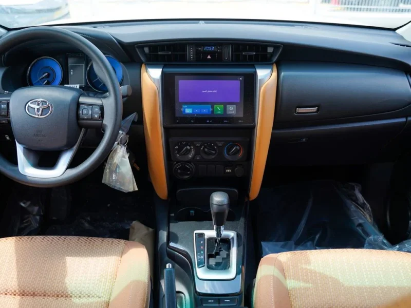 2026 Toyota Fortuner 2.7 Litres 4-cylinder Engine Petrol White Tan SUV GCC Specs
