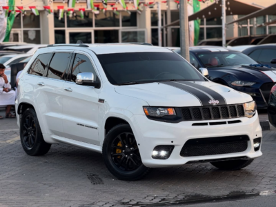 2015 Jeep Grand Cherokee 3.6 Liters V6 Pentastar Petrol Engine White Beige SUV