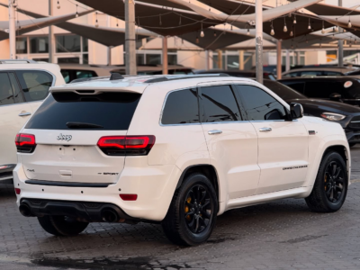 2015 Jeep Grand Cherokee 3.6 Liters V6 Pentastar Petrol Engine White Beige SUV