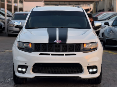 2015 Jeep Grand Cherokee 3.6 Liters V6 Pentastar Petrol Engine White Beige SUV
