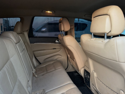 2015 Jeep Grand Cherokee 3.6 Liters V6 Pentastar Petrol Engine White Beige SUV