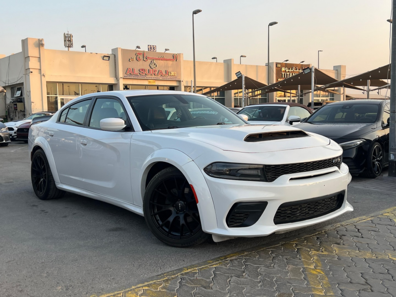 2021 Dodge Charger 3.6L Pentastar V6 Petrol Engine White Black Luxury Sedan Automatic