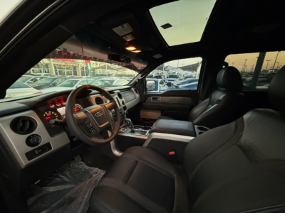 2011 Ford F-150 SVT Raptor 6.2 Liters V8 Petrol Engine White Black Pickup Truck Automatic