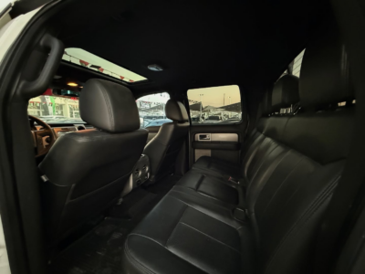 2011 Ford F-150 SVT Raptor 6.2 Liters V8 Petrol Engine White Black Pickup Truck Automatic