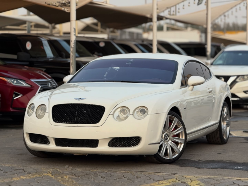2006 Bentley Continental GT 6.0 Litres 12 cylinders Petrol Engine White Red Luxury Coupe