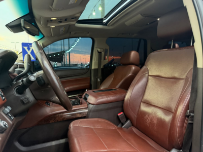 2015 Chevrolet Tahoe LTZ 5.3 Liters 8 Cylinders Petrol Engine Black Brown SUV