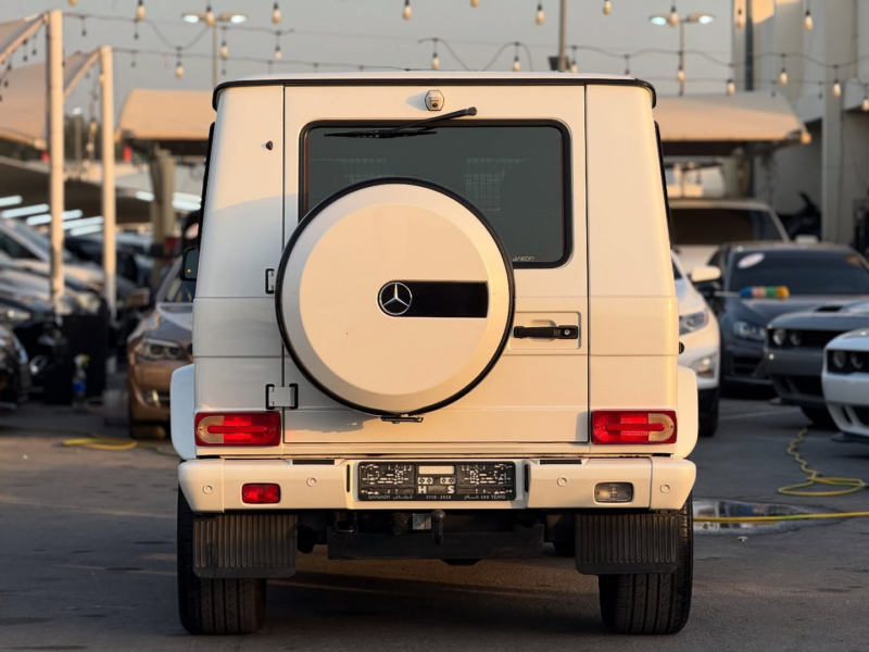 2018 Mercedes-Benz G500 4.0 Litres V8 twin-turbo Petrol Engine White Brown SUV