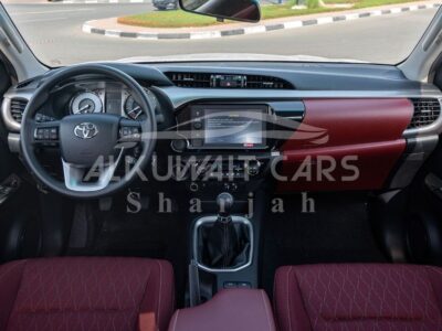 2023 Toyota Hilux Double Cab 2.7 Liters 4 Cylinders Petrol Engine Black Red Pickup Truck Manual