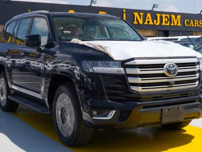 2026 Toyota Land Cruiser GXR 3.5 Litres V6 Twin-Turbocharged Petrol Engine Black Beige SUV