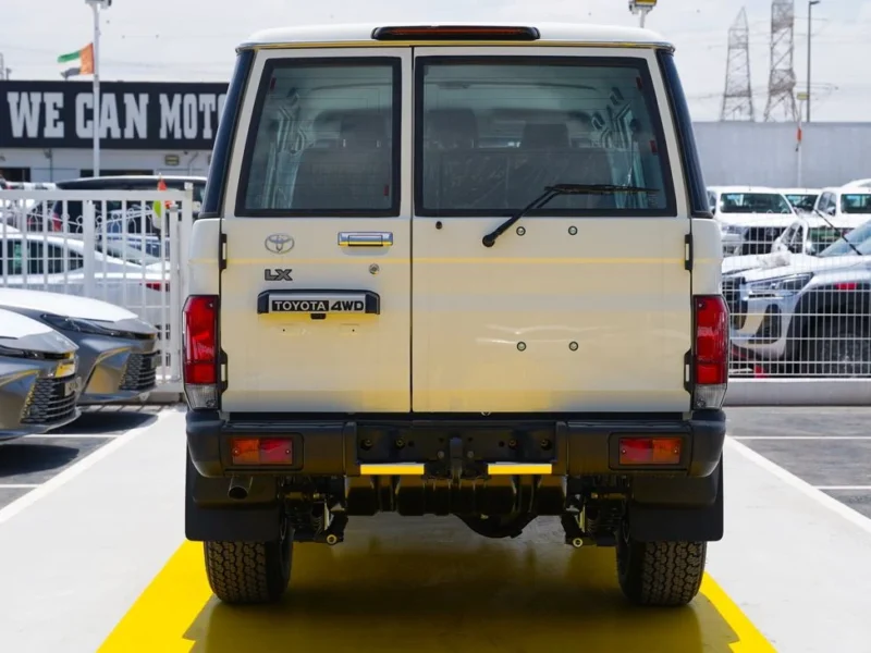 2026 Toyota Land Cruiser 70 Series 2.8L Turbo Diesel 4 Cylinders Engine White Grey SUV
