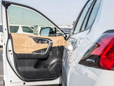 2023 Toyota RAV 4 2.5 Liters 4 Cylinders Hybrid Engine White Beige SUV Automatic GCC