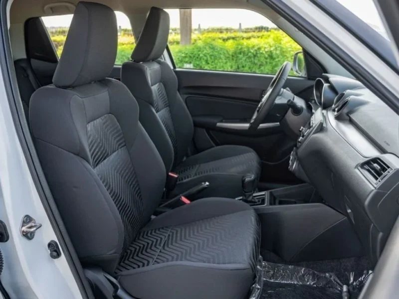 2024 Suzuki Swift GLX 1.2 Litres 4 Cylinders Petrol Engine White Black Hatchback Automatic