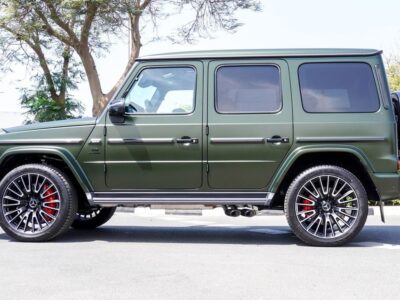 2025 Mercedes-Benz G 63 AMG 4.0-liter V8 twin-turbo Petrol Engine Green Red SUV