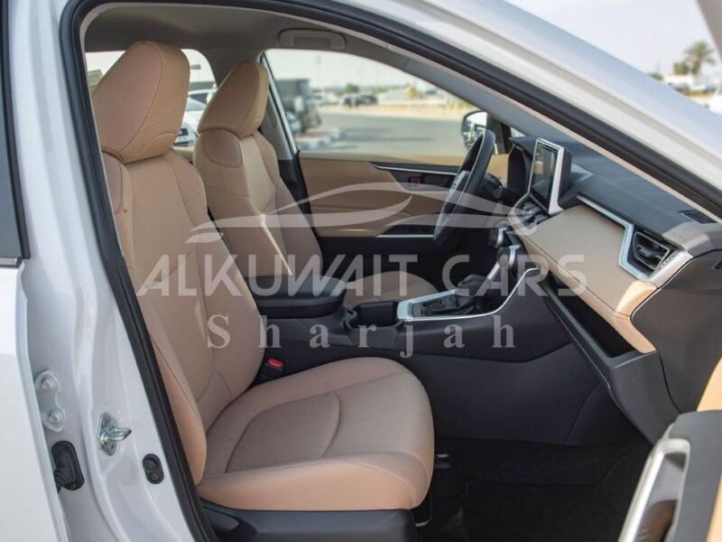 2023 Toyota RAV 4 2.5 Liters 4 Cylinders Hybrid Engine White Beige SUV Automatic GCC